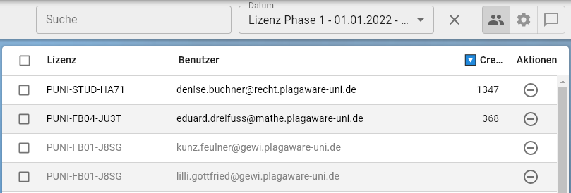 Screenshot Assistent für eine neue Plagiatsprüfung 