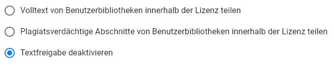 Assistent für eine neue Plagiatsprüfung Screenshot Assistent für eine neue Plagiatsprüfung
