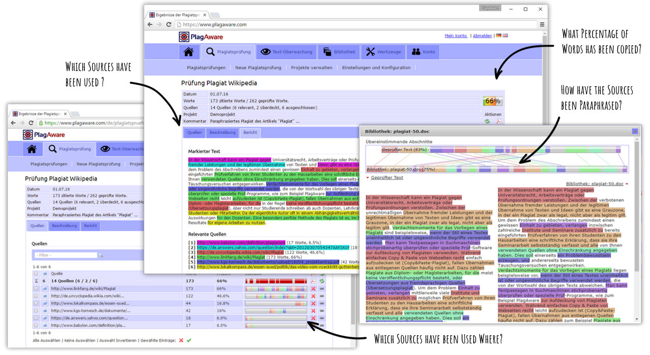 plagiarism report online