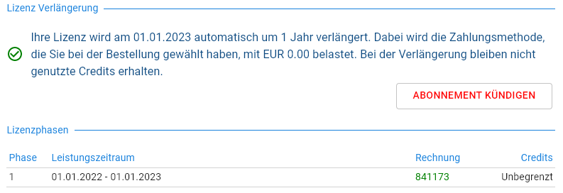 Screenshot Assistent für eine neue Plagiatsprüfung 